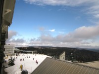 The Skidder slope yesterday around mid-day.