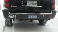 A Jeep at the Brigham Center